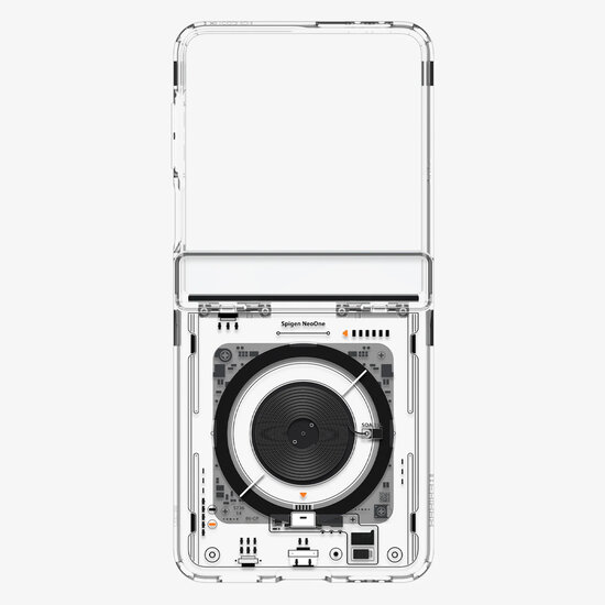 Spigen - Ultra Hybrid Pro MagFit Backcover voor Samsung Galaxy Z Flip 7 - Neo One