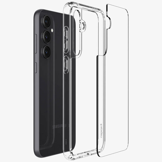 Spigen - Ultra Hybrid Backcover voor Samsung Galaxy S23 FE - Crystal Clear