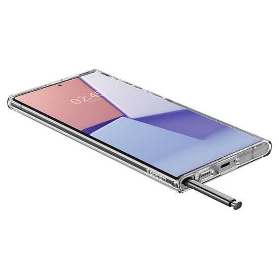 Spigen - Ultra Hybrid Backcover voor Samsung Galaxy S22 Ultra - Transparent