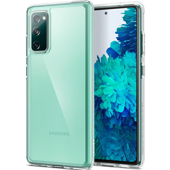 Spigen - Ultra Hybrid Backcover voor Samsung Galaxy S20 FE - Transparent