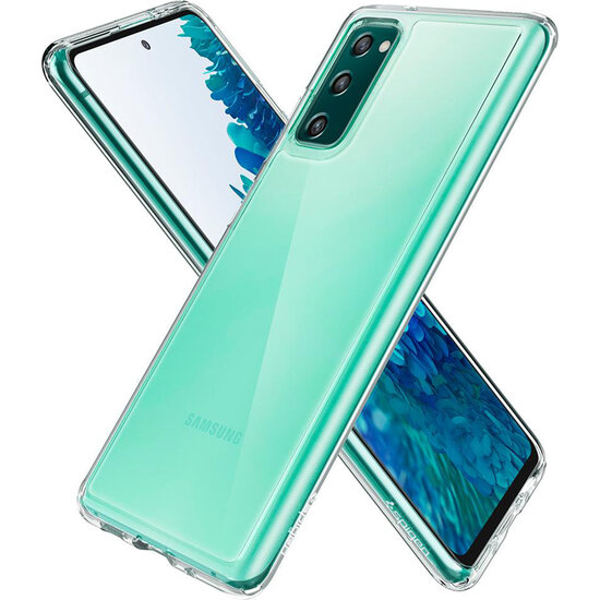 Spigen - Ultra Hybrid Backcover voor Samsung Galaxy S20 FE - Transparent