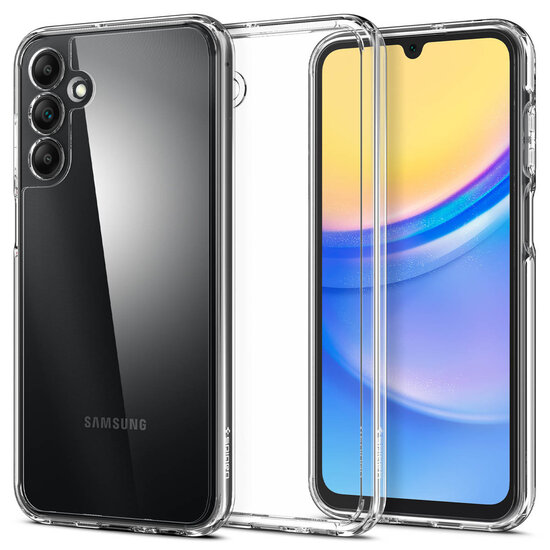 Spigen - Ultra Hybrid Backcover voor Samsung Galaxy A15 (5G/4G) - Crystal Clear