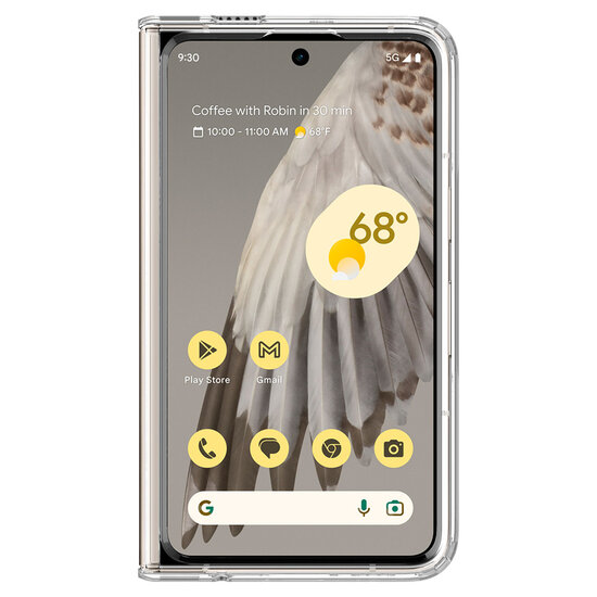 Spigen - Ultra Hybrid Backcover voor Google Pixel Fold - Transparent