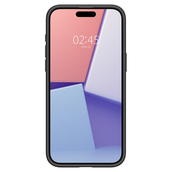 Spigen - Ultra Hybrid Backcover voor Apple iPhone 15 Pro Max - Matte Black