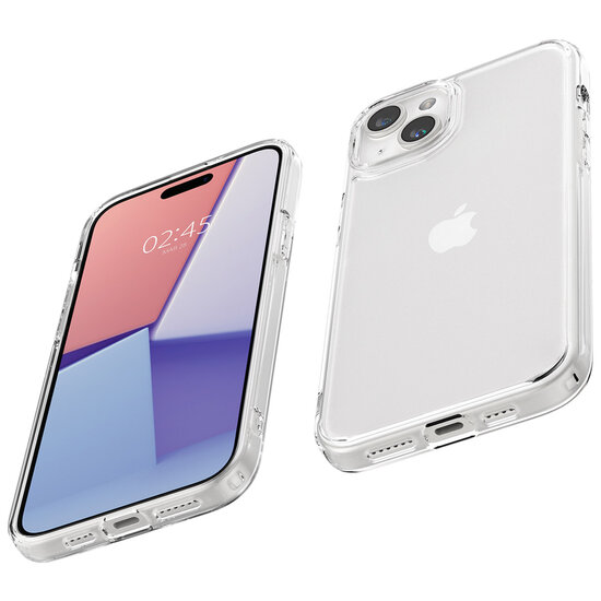 Spigen - Ultra Hybrid Backcover voor Apple iPhone 15 - Crystal Clear