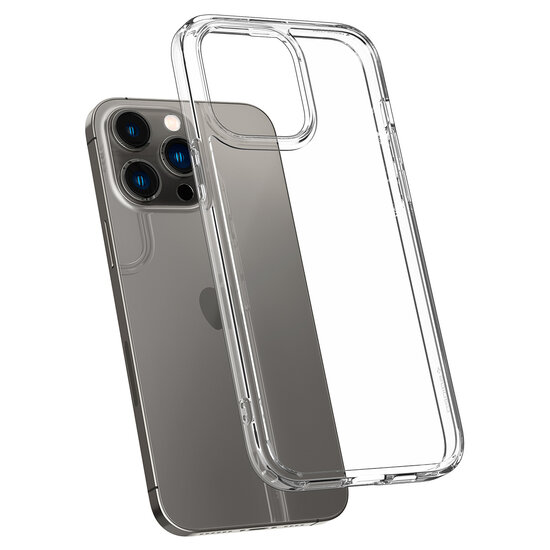 Spigen - Ultra Hybrid Backcover voor Apple iPhone 14 Pro - Transparent