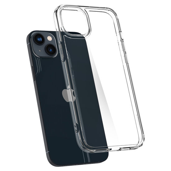 Spigen - Ultra Hybrid Backcover voor Apple iPhone 14 - Transparent