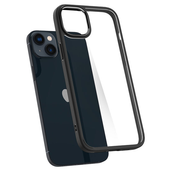 Spigen - Ultra Hybrid Backcover voor Apple iPhone 14 - Black