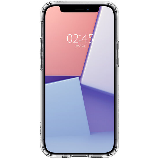 Spigen - Ultra Hybrid Backcover voor Apple iPhone 12 Mini - Transparent
