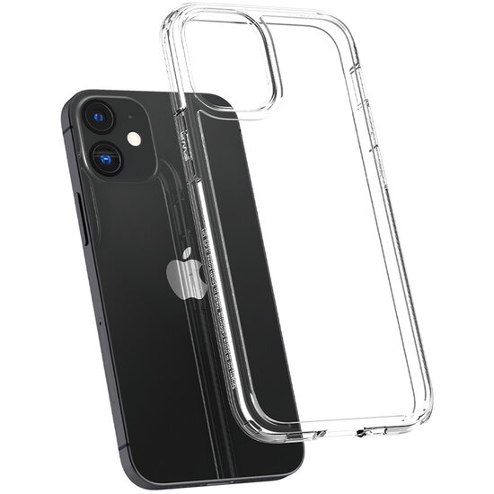 Spigen - Ultra Hybrid Backcover voor Apple iPhone 12 Mini - Transparent