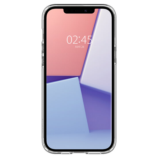 Spigen - Ultra Hybrid Backcover voor Apple iPhone 12 (Pro) - Transparent