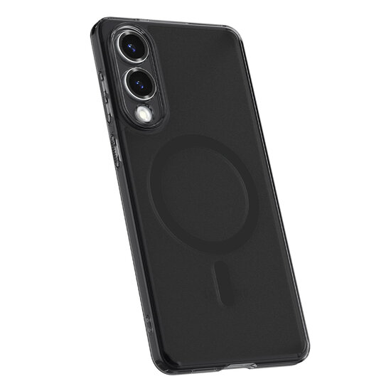 Spigen - Ultra Hybrid Backcover MagSafe voor Samsung Galaxy S25 Edge - Frost Black