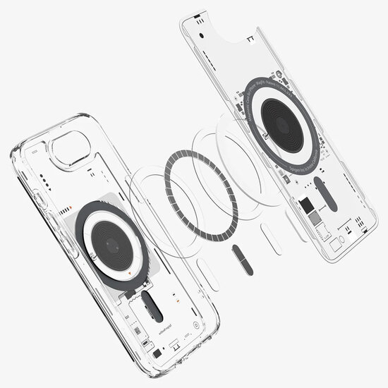 Spigen - Ultra Hybrid Backcover MagSafe voor Apple iPhone 16e - Neo One