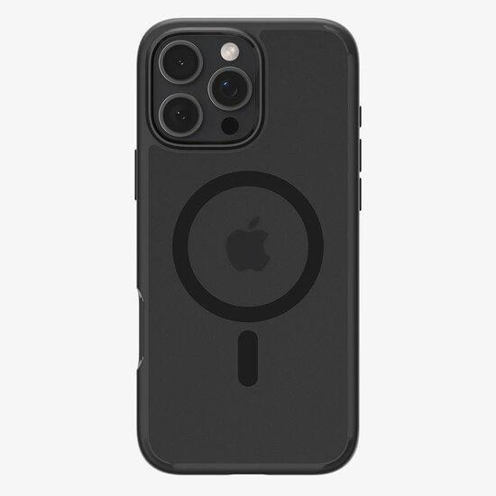 Spigen - Ultra Hybrid Backcover MagSafe voor Apple iPhone 16 Pro Max - Frost Black