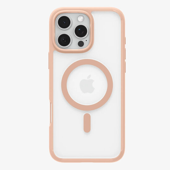 Spigen - Ultra Hybrid Backcover MagSafe voor Apple iPhone 16 Pro - Pink