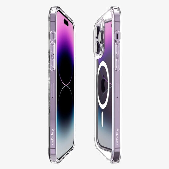 Spigen - Ultra Hybrid Backcover MagSafe voor Apple iPhone 14 Pro - White