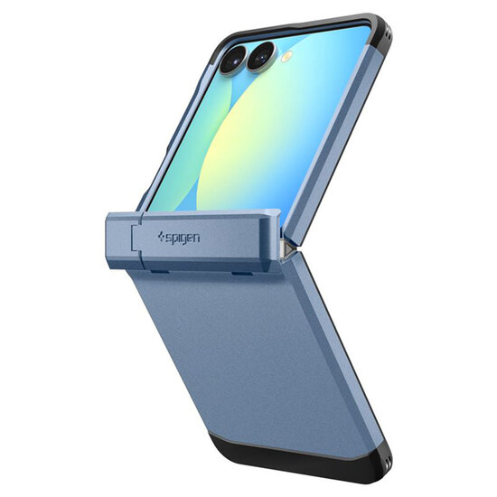 Spigen - Tough Armor Pro Backcover MagFit voor Samsung Galaxy Z Flip 7 - Sierra Blue