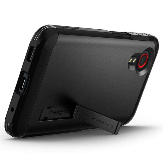 Spigen - Tough Armor Backcover voor Samsung Galaxy Xcover 5 - Black