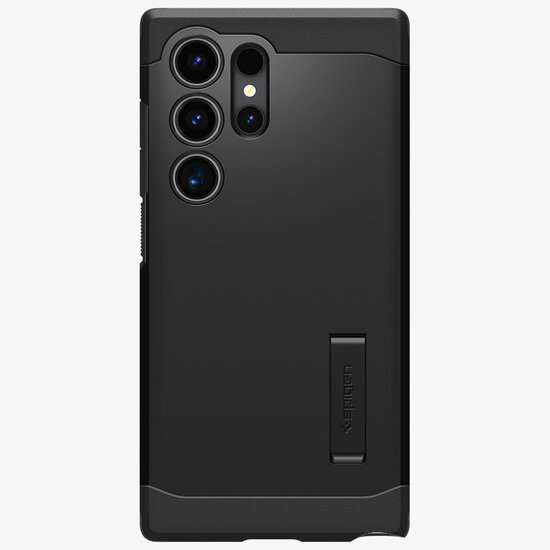 Spigen - Tough Armor Backcover voor Samsung Galaxy S24 Ultra - Black