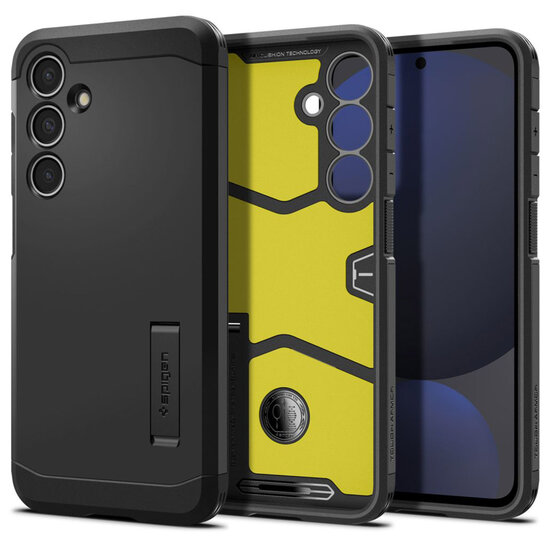 Spigen - Tough Armor Backcover voor Samsung Galaxy S24 FE - Black