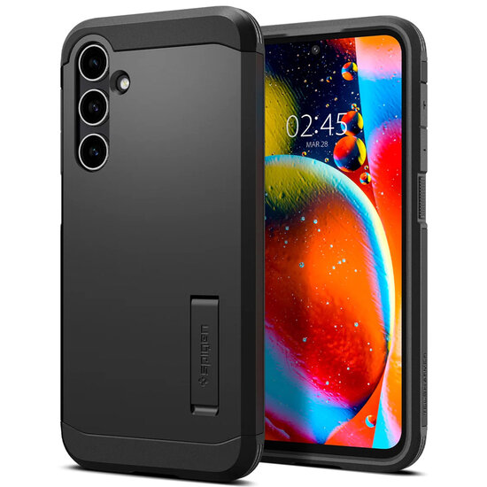 Spigen - Tough Armor Backcover voor Samsung Galaxy S23 FE - Black