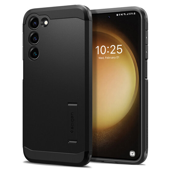 Spigen - Tough Armor Backcover voor Samsung Galaxy S23 - Black