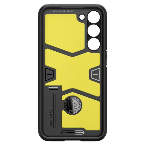 Spigen - Tough Armor Backcover voor Samsung Galaxy S23 - Black