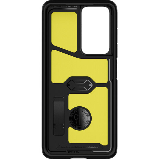 Spigen - Tough Armor Backcover voor Samsung Galaxy S21 Ultra - Black
