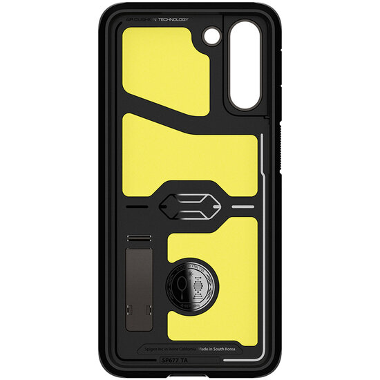 Spigen - Tough Armor Backcover voor Samsung Galaxy S21 - Gunmetal
