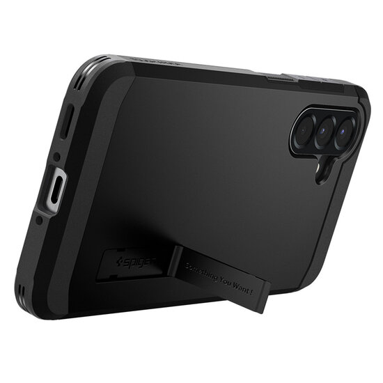 Spigen - Tough Armor Backcover voor Samsung Galaxy A56 - Black