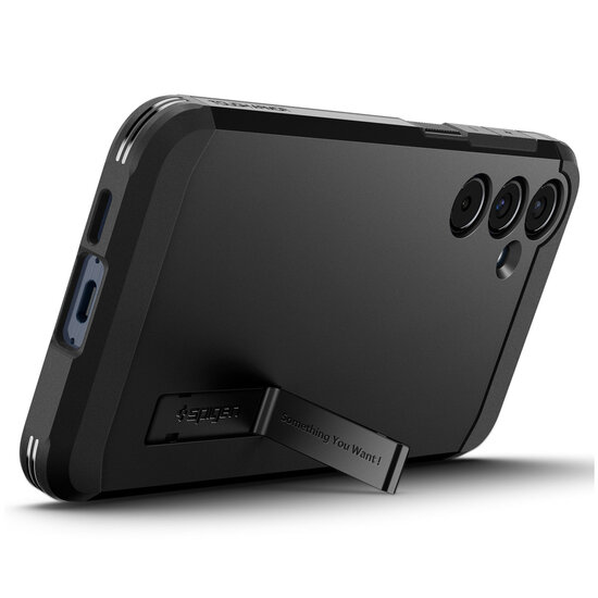 Spigen - Tough Armor Backcover voor Samsung Galaxy A55 - Matte Black