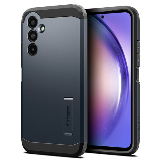 Spigen - Tough Armor Backcover voor Samsung Galaxy A54 (5G) - Metal Slate