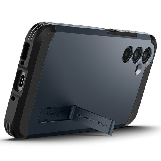 Spigen - Tough Armor Backcover voor Samsung Galaxy A54 (5G) - Metal Slate