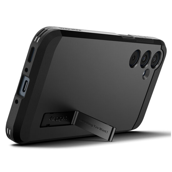 Spigen - Tough Armor Backcover voor Samsung Galaxy A35 - Black