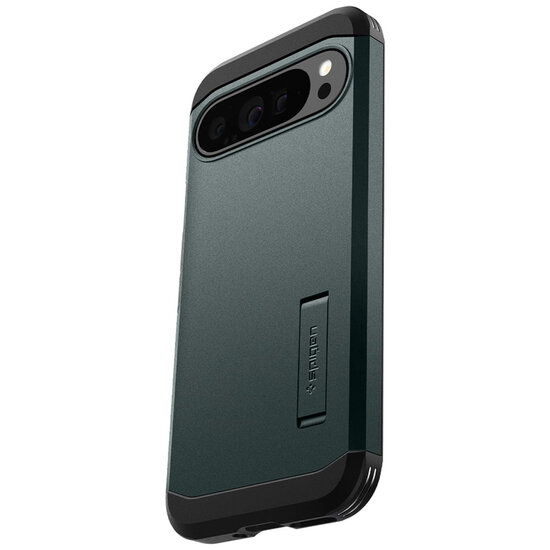 Spigen - Tough Armor Backcover voor Google Pixel 9 Pro XL - Abyss Green