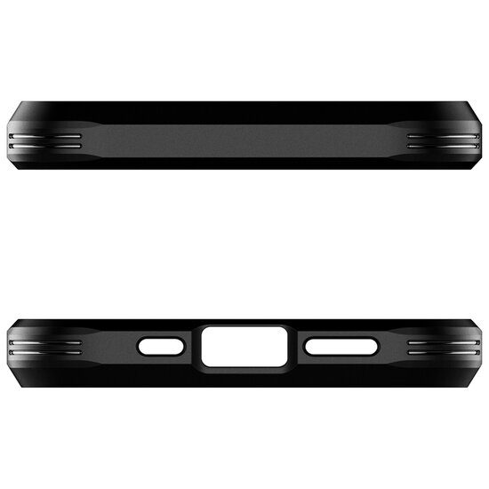 Spigen - Tough Armor Backcover voor Apple iPhone 13 - Black