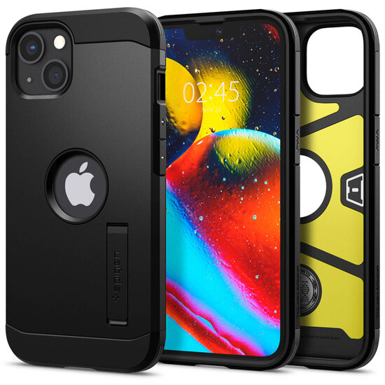 Spigen - Tough Armor Backcover voor Apple iPhone 13 - Black