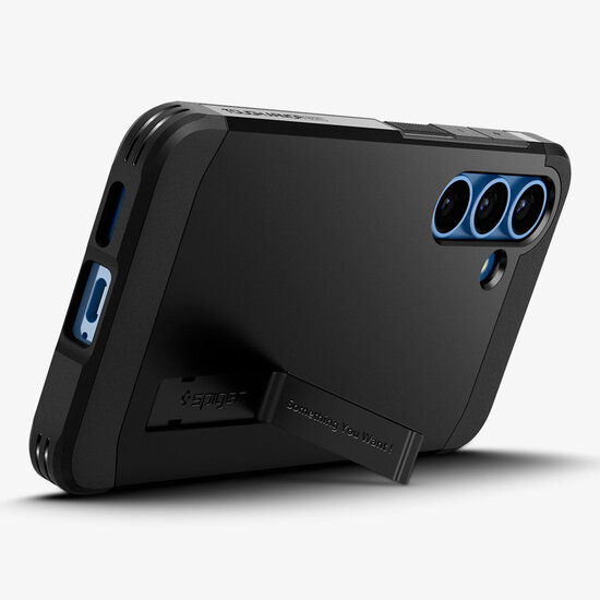 Spigen - Tough Armor Backcover MagSafe voor Samsung Galaxy S25 Plus - Black