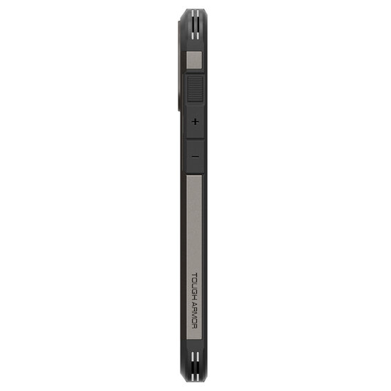 Spigen - Tough Armor Backcover MagSafe voor Apple iPhone 16 - Gunmetal