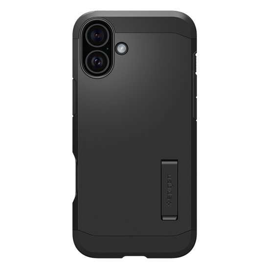 Spigen - Tough Armor Backcover MagSafe voor Apple iPhone 16 - Black