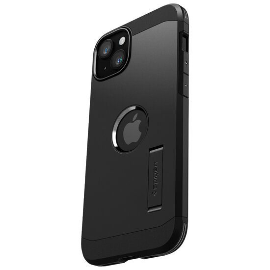 Spigen - Tough Armor Backcover MagSafe voor Apple iPhone 15 - Black