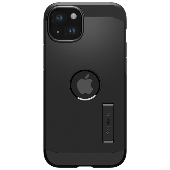 Spigen - Tough Armor Backcover MagSafe voor Apple iPhone 15 - Black