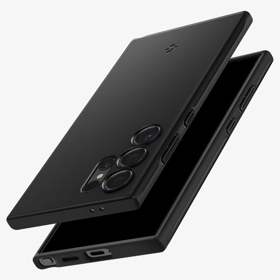 Spigen - Thin Fit Backcover voor Samsung Galaxy S24 Ultra - Black