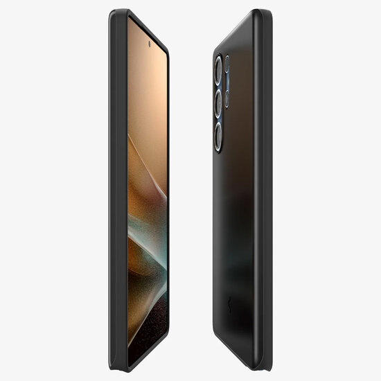 Spigen - Thin Fit Backcover MagSafe voor Samsung Galaxy S25 Ultra - Black