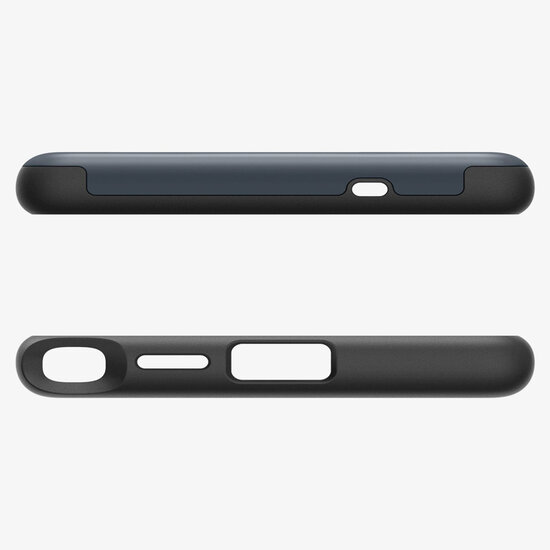 Spigen - Slim Armor Backcover MagSafe voor Samsung Galaxy S25 Ultra - Metal Slate