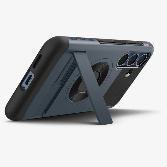 Spigen - Slim Armor Backcover MagSafe voor Samsung Galaxy S25 Plus - Metal Slate