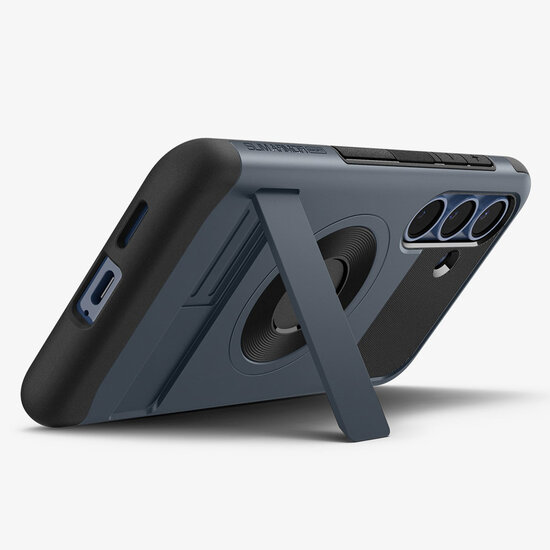 Spigen - Slim Armor Backcover MagSafe voor Samsung Galaxy S25 - Metal Slate
