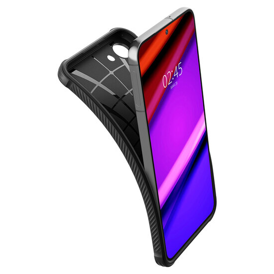 Spigen - Rugged Armor Backcover voor Samsung Galaxy S23 - Black