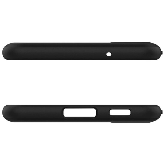 Spigen - Rugged Armor Backcover voor Samsung Galaxy S21 FE - Black