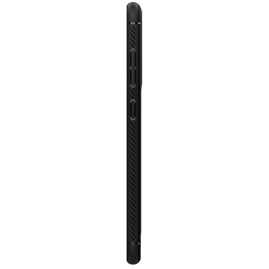 Spigen - Rugged Armor Backcover voor Samsung Galaxy S21 FE - Black